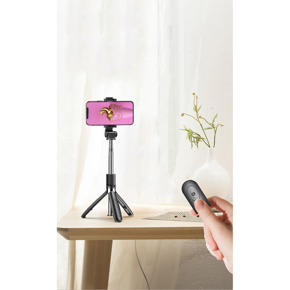 Selfie-Stick mit Bluetooth-Auslöser – Stabiler Begleiter für perfekte Aufnahmen