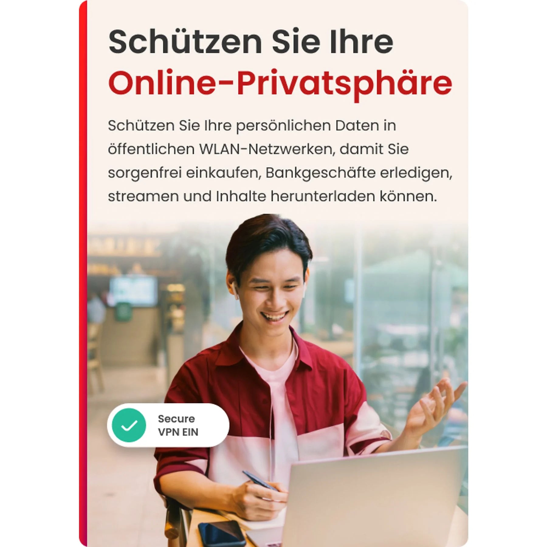 McAfee LiveSafe 2025 Virenschutz - unbegrenzte Anzahl von Geräten inkl. VPN - Sofortige Lieferung via Mail
